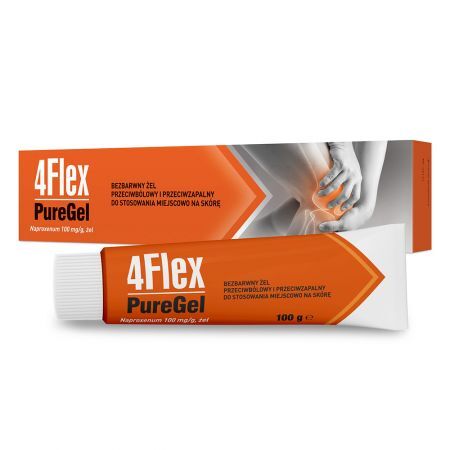 4 Flex PureGel, 100 mg/g żel, 100 g + Bez recepty | Kości, stawy, mięśnie | Ból mięśni i stawów ++ Pharmaswiss