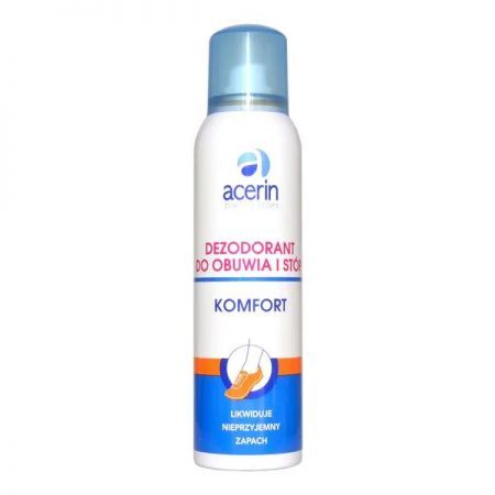 Acerin Komfort, dezodorant do obuwia i stóp, 150 ml + Kosmetyki i dermokosmetyki | Problemy skórne | Grzybica ++ Scan-Anida