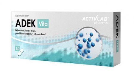ADEK Vita, kapsułki, 60 szt. Activlab Pharma + Bez recepty | Odporność | Witaminy na odporność ++ Unipro