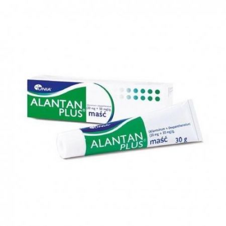 Alantan Plus, maść, 30 g + Mama i dziecko | Kosmetyki dla mamy i dziecka | Maści i kremy ++ Unia