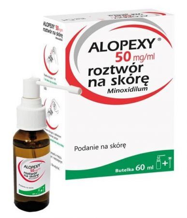 Alopexy 5 % (50 mg/ml) roztwór do stosowania na skórę, 60 ml + Kosmetyki i dermokosmetyki | Pielęgnacja | Włosy | Maski, odżywki i inne ++ Pierre Fabre