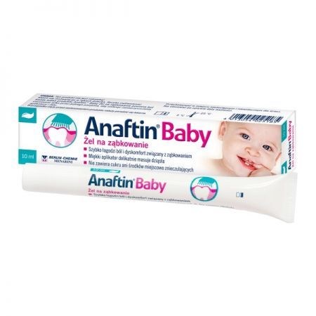 Anaftin Baby, żel na ząbkowanie, 10 ml + Mama i dziecko | Dolegliwości dziecięce | Ząbkowanie ++ Berlin Chemie
