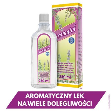 Aromatol, płyn, 250 ml + Bez recepty | Homeopatia i zioła | Aromaterapia i preparaty do inhalacji ++ Hasco
