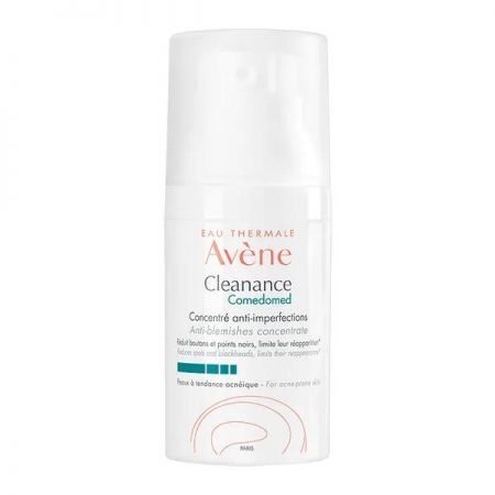 Avene Cleanance ComedoMed, koncentrat przeciw niedoskonałościom skóra skłonna do trądziku, 30 ml + Kosmetyki i dermokosmetyki | Pielęgnacja | Twarz | Kremy ++ Pierre Fabre