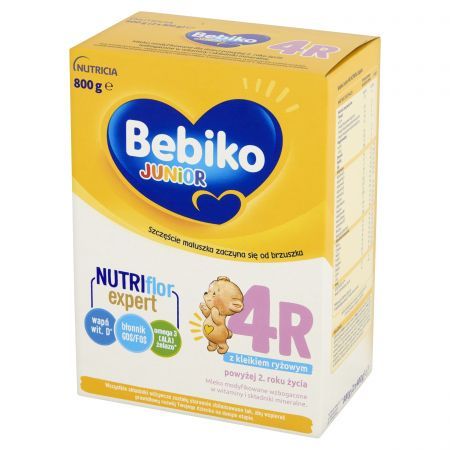 Bebiko Junior 4R, mleko modyfikowane po 2 roku życia, 800 g + Mama i dziecko | Żywienie dziecka | Mleka modyfikowane ++ Nutricia