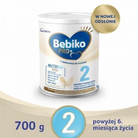 Bebiko Pro+ 2, mleko następne powyżej 6 miesiąca proszek, 700 g + Mama i dziecko | Żywienie dziecka | Mleka modyfikowane ++ Nutricia