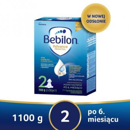 Bebilon 2 Pronutra-Advance, mleko następne powyżej 6 miesiąca, 1100 g + Mama i dziecko | Żywienie dziecka | Mleka modyfikowane ++ Nutricia