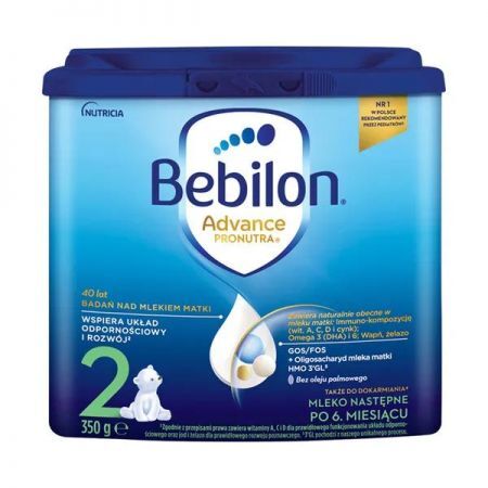 Bebilon 2 Pronutra-Advance, mleko następne powyżej 6 miesiąca, 350 g + Mama i dziecko | Żywienie dziecka | Mleka modyfikowane ++ Nutricia