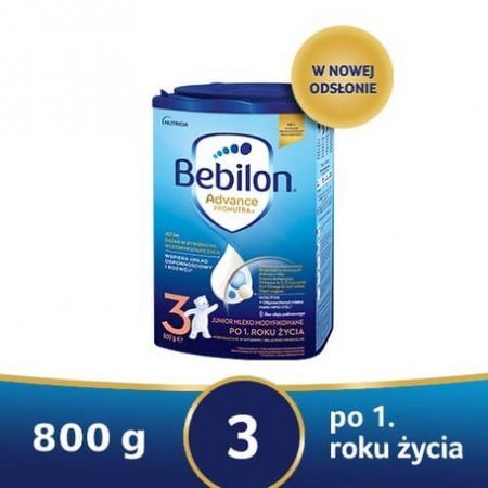 Bebilon 3 Pronutra-Advance, mleko powyżej 1 roku proszek, 800 g + Mama i dziecko | Żywienie dziecka | Mleka modyfikowane ++ Nutricia