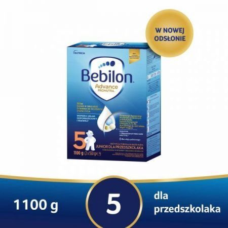 Bebilon 5 Pronutra-Advance Junior, mleko modyfikowane dla przedszkolaka, 1100 g + Mama i dziecko | Żywienie dziecka | Mleka modyfikowane ++ Nutricia