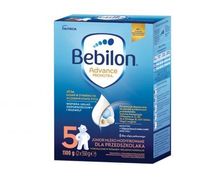 Bebilon 5 Pronutra-Advance, mleko dla przedszkolaka powyżej 2,5 roku życia proszek, 1100 g + Mama i dziecko | Żywienie dziecka | Mleka modyfikowane ++ Nutricia