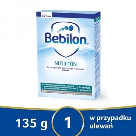 Bebilon Nutriton, preparat zagęszczający proszek, 135 g + Mama i dziecko | Żywienie dziecka | Mleka modyfikowane ++ Nutricia