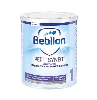Bebilon Pepti Syneo 1, preparat mlekozastępczy dla niemowląt z alergią w proszku, 400 g (dawniej Pepti DHA) + Mama i dziecko | Żywienie dziecka | Mleka modyfikowane ++ Nutricia
