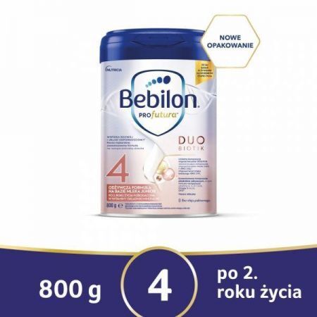 Bebilon Profutura 4 Duo Biotik, mleko modyfikowane powyżej 2 roku proszek, 800 g + Mama i dziecko | Żywienie dziecka | Mleka modyfikowane ++ Nutricia