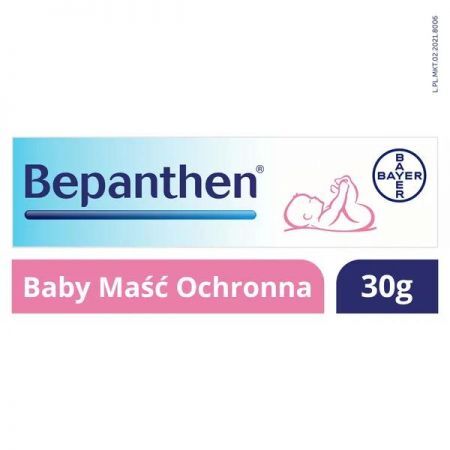 Bepanthen Baby, maść ochronna, 30 g + Mama i dziecko | Kosmetyki dla mamy i dziecka | Emolienty ++ Bayer