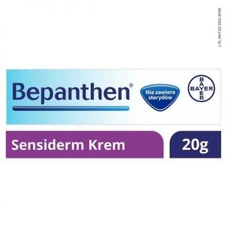 Bepanthen Sensiderm, krem, 20 g + Mama i dziecko | Kosmetyki dla mamy i dziecka | Maści i kremy ++ Bayer