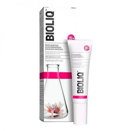 Bioliq 35+, krem pod oczy przeciwdziałający procesom starzenia, 15 ml + Kosmetyki i dermokosmetyki | Pielęgnacja | Usta i oczy ++ Aflofarm
