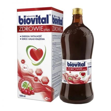 Biovital Zdrowie Plus, płyn, 1000 ml + Bez recepty | Pamięć i koncentracja ++ Egis