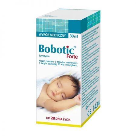 Bobotic Forte, krople doustne od 28 dnia życia, 30 ml + Mama i dziecko | Dolegliwości dziecięce | Kolka, wzdęcia i ulewanie ++ Polpharma