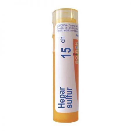 Boiron Hepar sulfur, 15CH granulki, 4 g + Bez recepty | Homeopatia i zioła | Homeopatia ++ Boiron