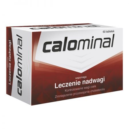 Calominal, tabletki, 60 szt. + Bez recepty | Odchudzanie i oczyszczanie organizmu | Wspomaganie odchudzania ++ Aflofarm