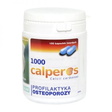 Calperos 1000, kapsułki, 100 szt. + Bez recepty | Kości, stawy, mięśnie | Na mocne kości ++ Teva