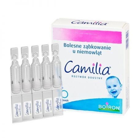 Camilia, roztwór doustny, 10 minimsów + Mama i dziecko | Dolegliwości dziecięce | Ząbkowanie ++ Boiron