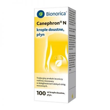 Canephron N, krople doustne, 100 ml + Bez recepty | Drogi moczowe | Infekcje i stany zapalne ++ Bionorica