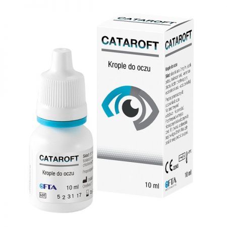 Cataroft, krople do oczu, 10 ml + Bez recepty | Oczy i wzrok | Krople i żele do oczu ++ Ofta