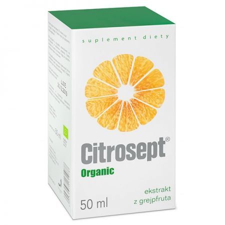 Citrosept Organic, krople, 50 ml + Bez recepty | Odporność | Witaminy na odporność ++ Cintamani
