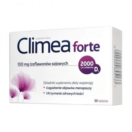 Climea forte, tabletki, 30 szt. + Bez recepty | Menopauza i andropauza ++ Aflofarm