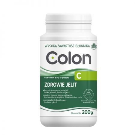 Colon C, proszek, 200 g + Bez recepty | Przewód pokarmowy i trawienie | Probiotyki ++ Orkla