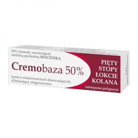Cremobaza 50%, krem o właściwościach złuszczających, eliminujący zrogowacenia, 30 g + Kosmetyki i dermokosmetyki | Problemy skórne | Łuszczyca ++ Farmapol