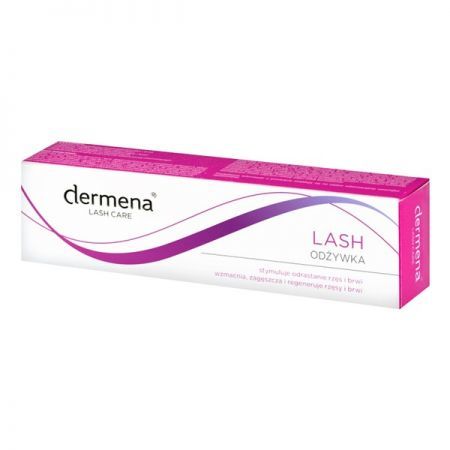 Dermena Lash, odżywka stymulująca odrastanie do rzęs i brwi, 11 ml + Kosmetyki i dermokosmetyki | Pielęgnacja | Usta i oczy ++ Pharmena