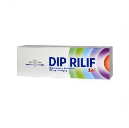 Dip Rilif, żel, 100 g + Bez recepty | Kości, stawy, mięśnie | Ból mięśni i stawów ++ The Mentholatum Company Ltd