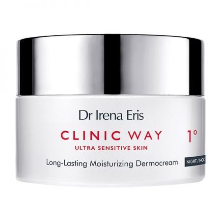 Dr Irena Eris Clinic Way 1, krem 30+ długotrwale nawilżający na noc, 50 ml + Kosmetyki i dermokosmetyki | Pielęgnacja | Twarz | Kremy ++ Laboratorium Kosmetyczne Dr Irena Eris
