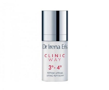 Dr Irena Eris Clinic Way 3+4, dermokrem 50+/60+ pod oczy intensywnie liftingujący, 15 ml + Kosmetyki i dermokosmetyki | Pielęgnacja | Usta i oczy ++ Laboratorium Kosmetyczne Dr Irena Eris