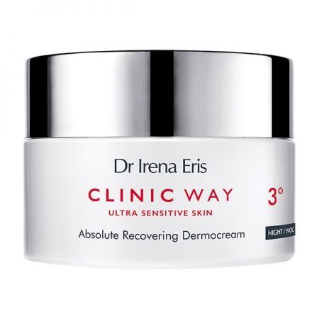 Dr Irena Eris Clinic Way 3, krem 50+ kompleksowo odbudowujący na noc, 50 ml + Kosmetyki i dermokosmetyki | Pielęgnacja | Twarz | Kremy ++ Laboratorium Kosmetyczne Dr Irena Eris