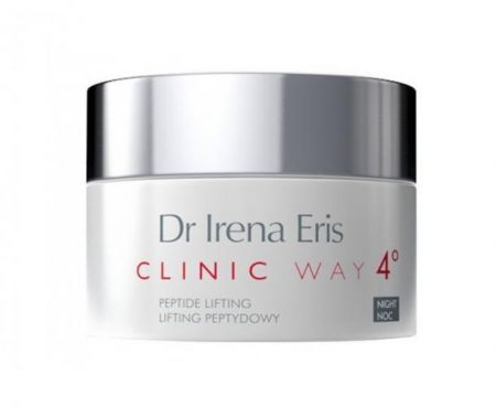 Dr Irena Eris Clinic Way 4, krem 60+ poprawiający gęstość skóry na noc, 50 ml + Kosmetyki i dermokosmetyki | Pielęgnacja | Twarz | Kremy ++ Laboratorium Kosmetyczne Dr Irena Eris