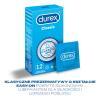 Durex Classic, prezerwatywy ze środkiem nawilżającym, 12 szt