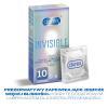 Durex Invisible, supercienkie prezerwatywy dla większej bliskości, 10 szt.