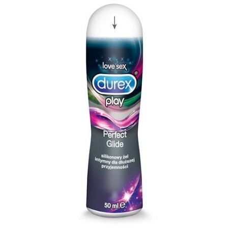 Durex Play Perfect Glide, silikonowy żel intymny dla dłuższej przyjemności, 50 ml + Bez recepty | Seks i potencja | Antykoncepcja ++ Reckitt Benckiser