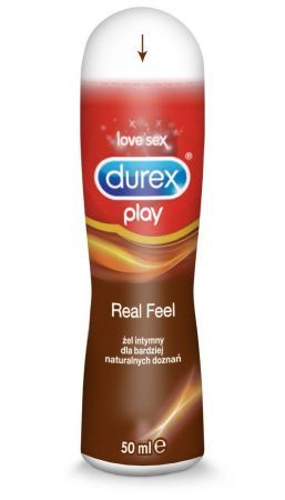 Durex Play Real Feel, żel intymny dla bardziej naturalnych doznań, 50 ml + Bez recepty | Seks i potencja | Libido i potencja ++ Reckitt Benckiser