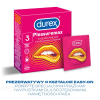 Durex Pleasuremax, prezerwatywy ze środkiem nawilżającym, 3 szt