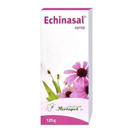 Echinasal, syrop, 125 g + Bez recepty | Odporność | Pozostałe preparaty wzmacniające ++ Herbapol Wrocław