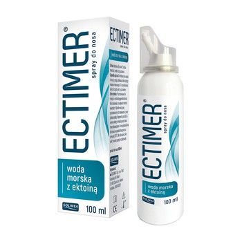 Ectimer, spray, do nosa, 100 ml + Bez recepty | Alergia | Preparaty do nosa i oczu ++ Solinea