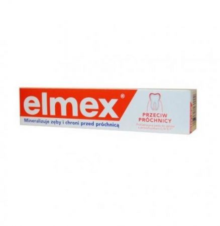 Elmex, pasta dla dorosłych z aminofluorkiem, 75 ml + Bez recepty | Jama ustna i zęby | Pasty do zębów ++ Gaba International