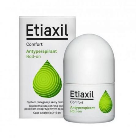 Etiaxil Comfort, antyperspirant roll-on, 15 ml + Kosmetyki i dermokosmetyki | Problemy skórne | Nadmierna potliwość ++ Riemann And Co