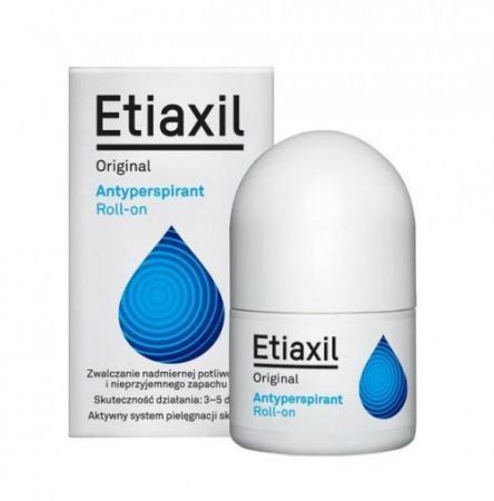 Etiaxil Original, antyperspirant roll-on, 15 ml + Kosmetyki i dermokosmetyki | Problemy skórne | Nadmierna potliwość ++ Riemann And Co
