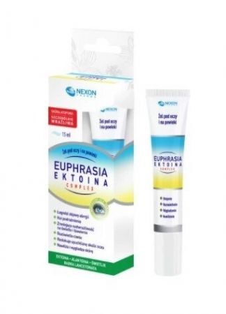 Euphrasia Ektoina Complex, żel pod oczy i na powieki, 15 ml + Kosmetyki i dermokosmetyki | Pielęgnacja | Usta i oczy ++ Nexon Pharma